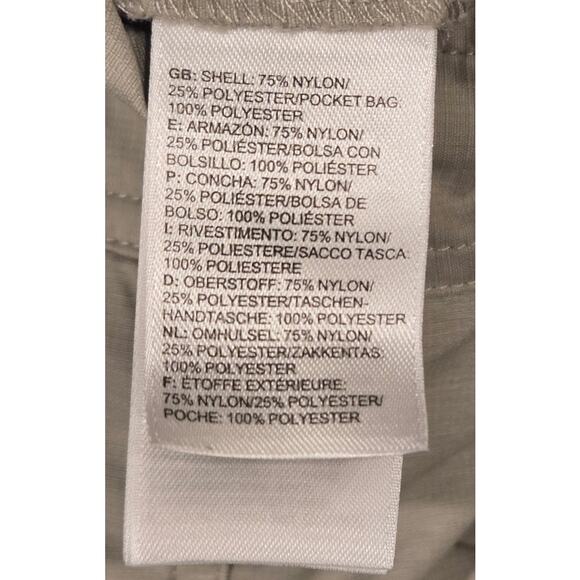 The North Face Hiking Trail Capris Deep Front Pockets Beige Womens Size 8 - Picture 8 of 10